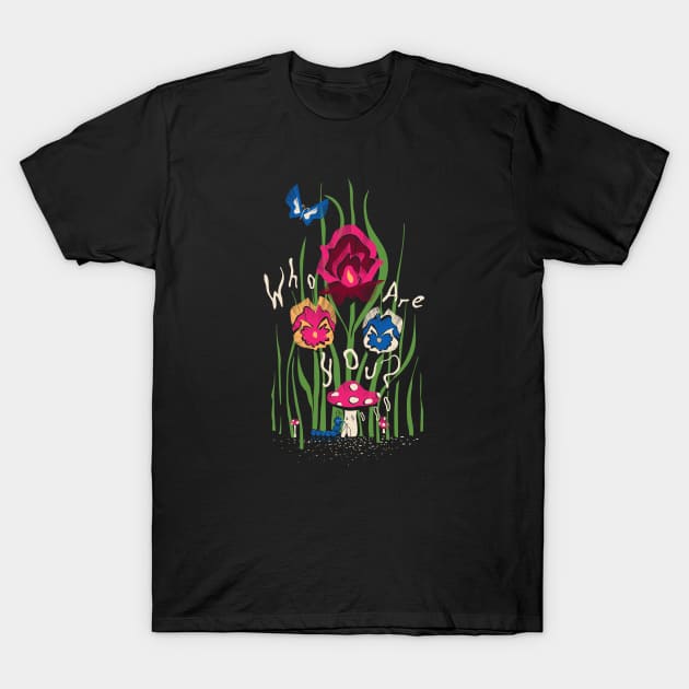 Alice's Secret Garden T-Shirt by katiestack.art